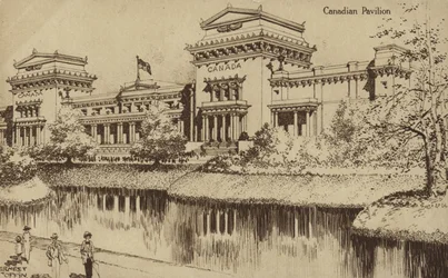 Den kanadensiska paviljongen, British Empire Exhibition, Wembley, 1924